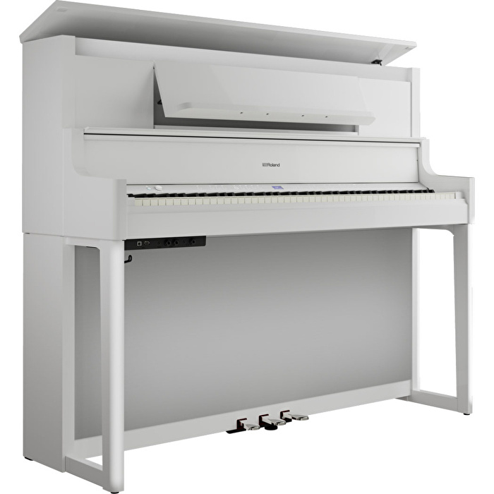 ROLAND LX-9-PW Parlak Beyaz Dijital Duvar Piyanosu (Tabure & Kulaklık Hediyeli)